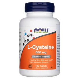 Now Foods L-Cisteína 500 mg - 100 Tabletas