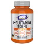 Now Foods L-Glutamina 1000 mg - 120 cápsulas vegetales