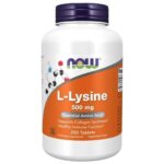 Now Foods L-Lisina 500 mg - 250 Tabletas