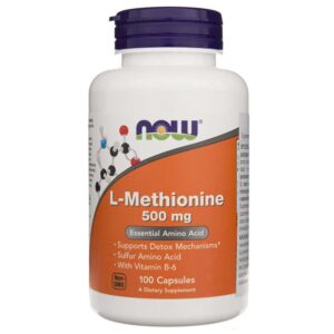 Now Foods L-Metionina 500 mg - 100 Cápsulas