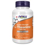 Now Foods L-teanina 200 mg - 120 cápsulas vegetales