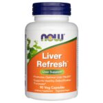 Now Foods Liver Refresh - 90 Cápsulas Vegetales