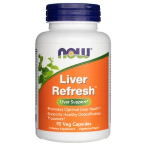 Now Foods Liver Refresh - 90 Cápsulas Vegetales