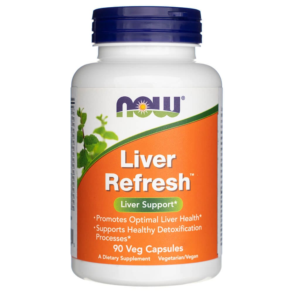 Now Foods Liver Refresh - 90 Cápsulas Vegetales