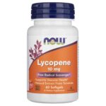 Now Foods Licopeno 10 mg - 60 Cápsulas blandas