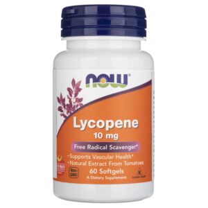 Now Foods Licopeno 10 mg - 60 Cápsulas blandas