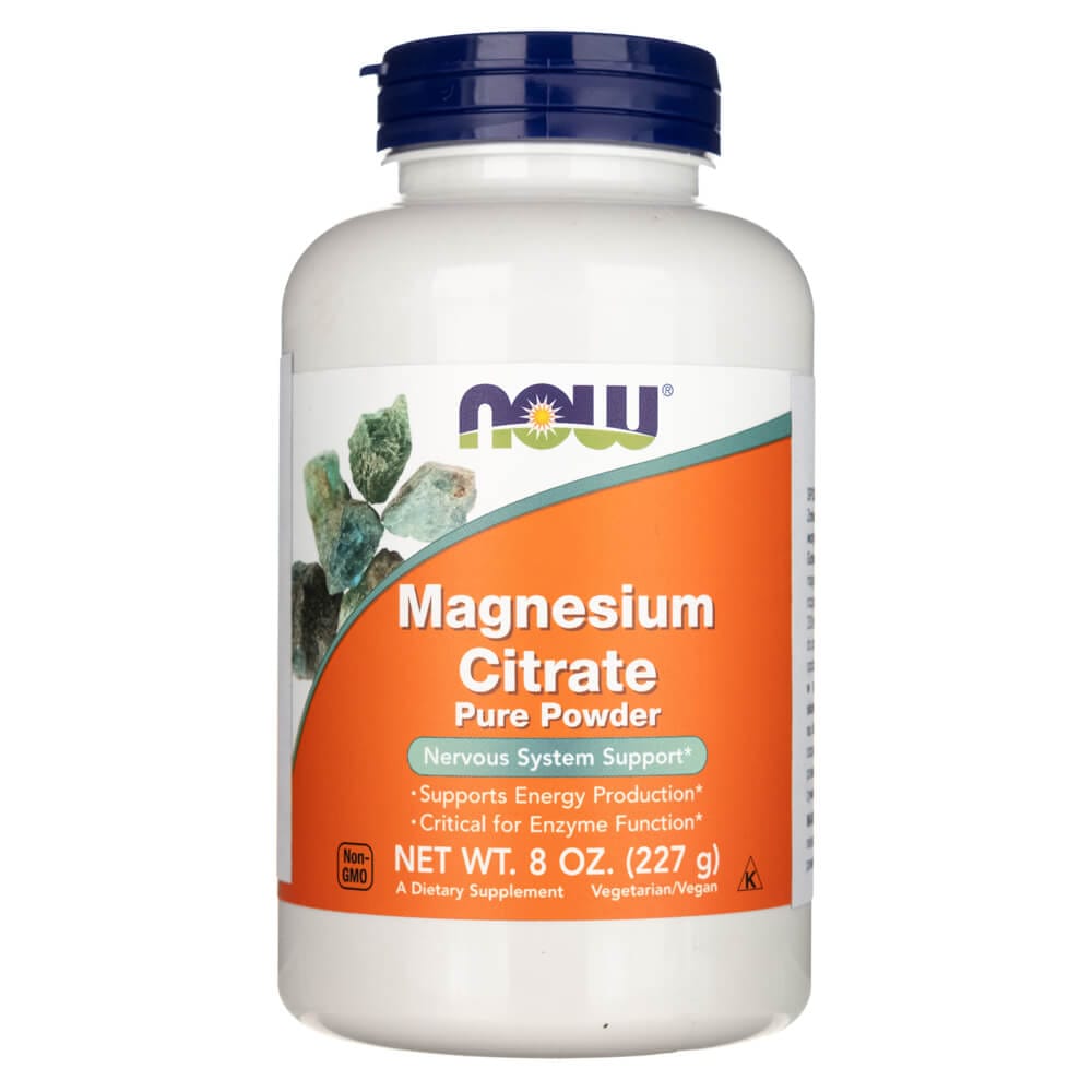Now Foods Citrato de magnesio puro en polvo - 227 g