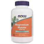 Now Foods Malato de magnesio 1000 mg - 180 Tabletas
