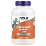 Now Foods Malato de magnesio 95 mg - 180 cápsulas
