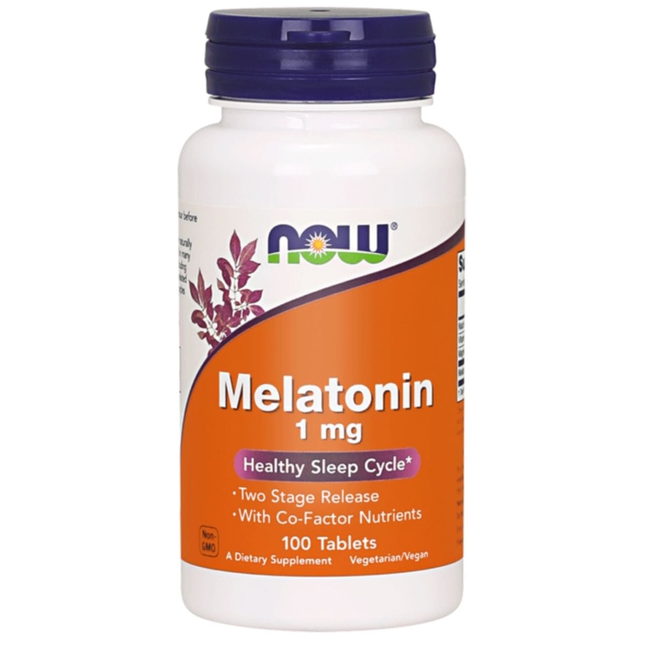 Now Foods Melatonina 1 mg - 100 comprimidos