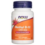 Now Foods Metil B-12 1000 mcg - 100 Pastillas
