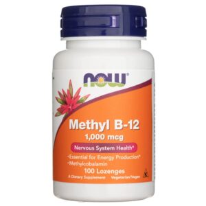 Now Foods Metil B-12 1000 mcg - 100 Pastillas