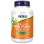 Now Foods Extracto de Cardo Mariano, Doble Fuerza 300 mg - 200 Cápsulas Vegetales