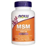 Now Foods MSM 1000 mg - 120 Cápsulas Vegetales