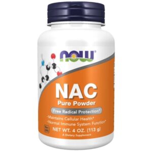 Now Foods NAC N-acetil-L-cisteína 600 mg , Polvo - 113 g
