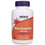 Now Foods Niacinamida 500 mg - 100 Cápsulas Vegetales