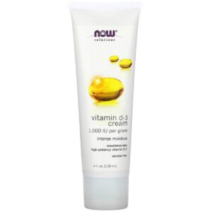 Now Foods Now Solutions Crema corporal con vitamina D3 – 118 ml