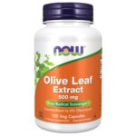 Now Foods Extracto de Hoja de Olivo 500 mg - 120 Cápsulas Vegetales