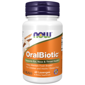 Now Foods OralBiotic ® - 60 Pastillas