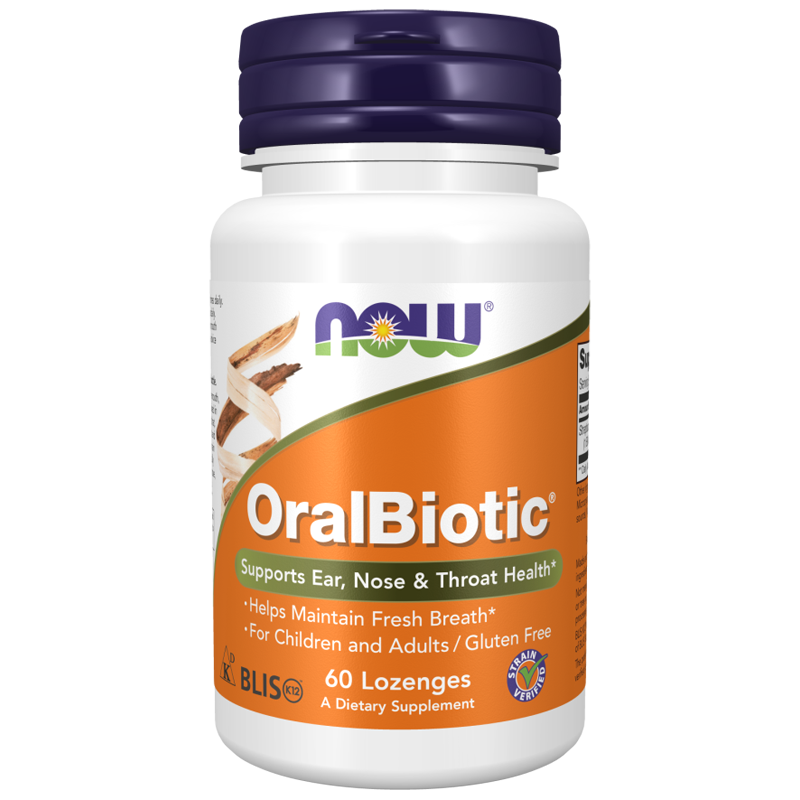Now Foods OralBiotic ® - 60 Pastillas