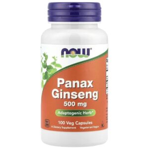 Now Foods Extracto de Panax ginseng - 100 cápsulas