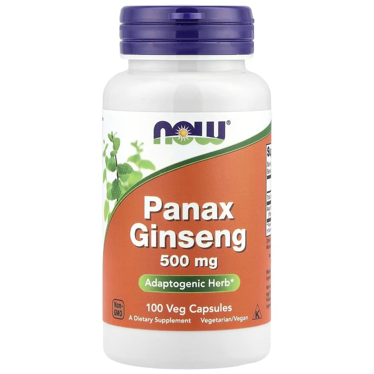 Now Foods Extracto de Panax ginseng - 100 cápsulas