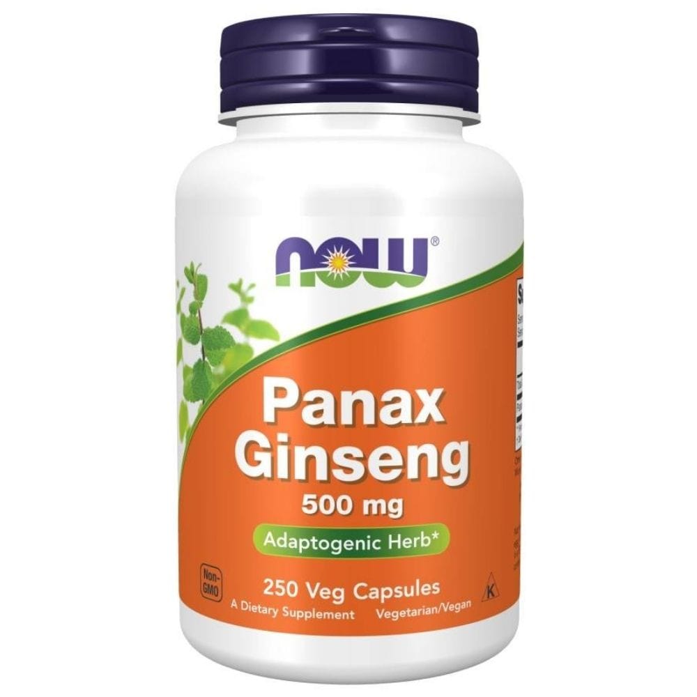 Now Foods Extracto de Panax Ginseng - 250 cápsulas vegetales