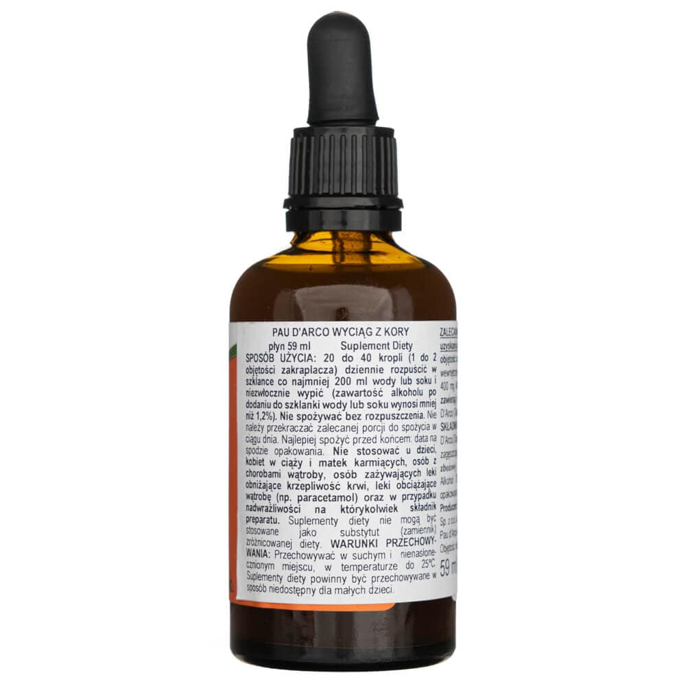 Now Foods Extracto de Pau D'Arco - 60 ml - Imagen 2
