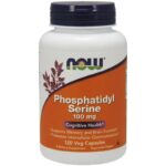 Now Foods Fosfatidil Serina 100 mg - 120 Cápsulas Vegetales