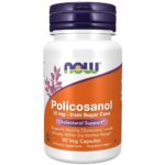 Now Foods Policosanol 10 mg - 90 cápsulas vegetales