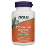 Now Foods Citrato de potasio 99 mg - 180 cápsulas vegetales