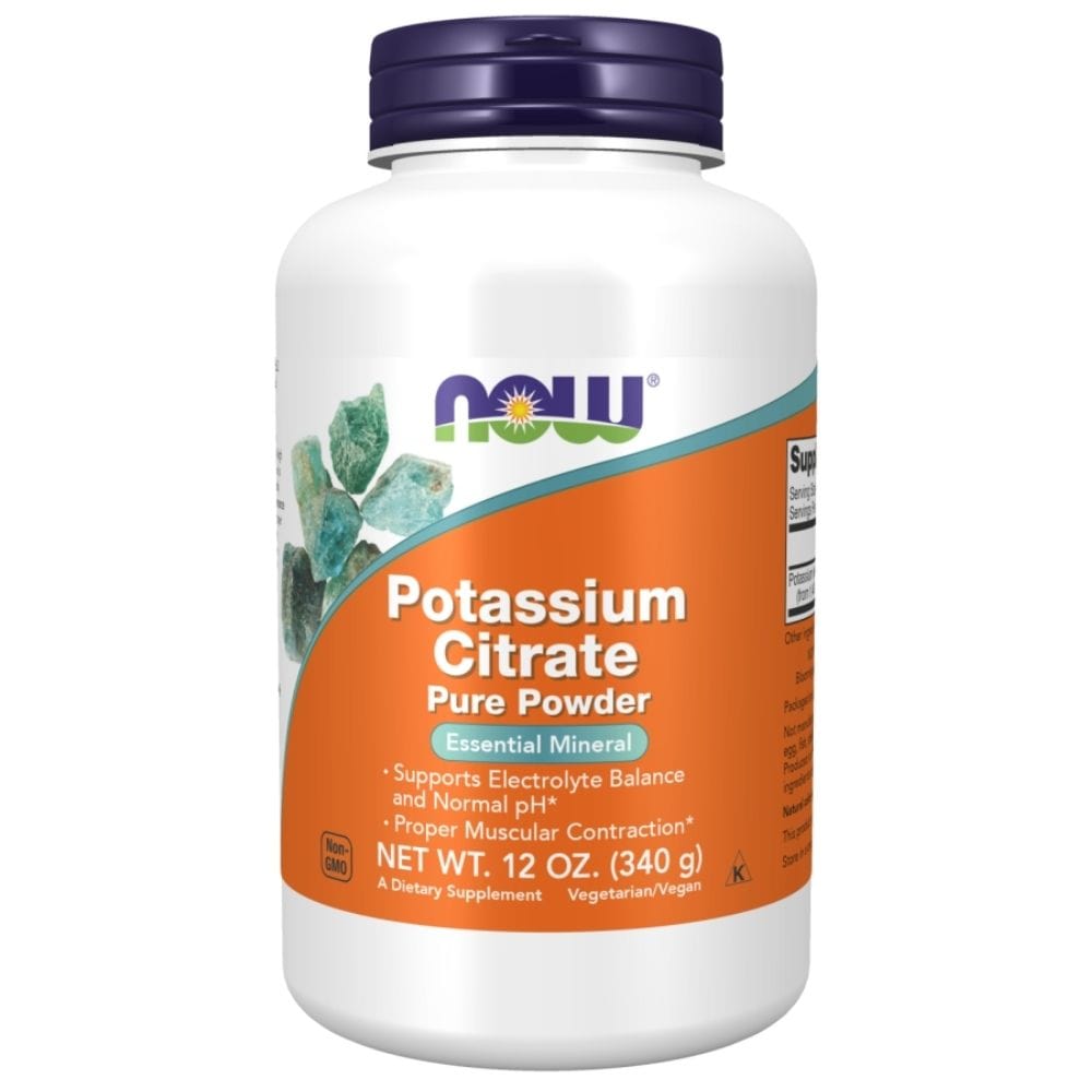 Now Foods Citrato de potasio en polvo - 340 g