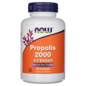 Now Foods Propóleo 2000 Extracto 5:1 - 90 Cápsulas blandas