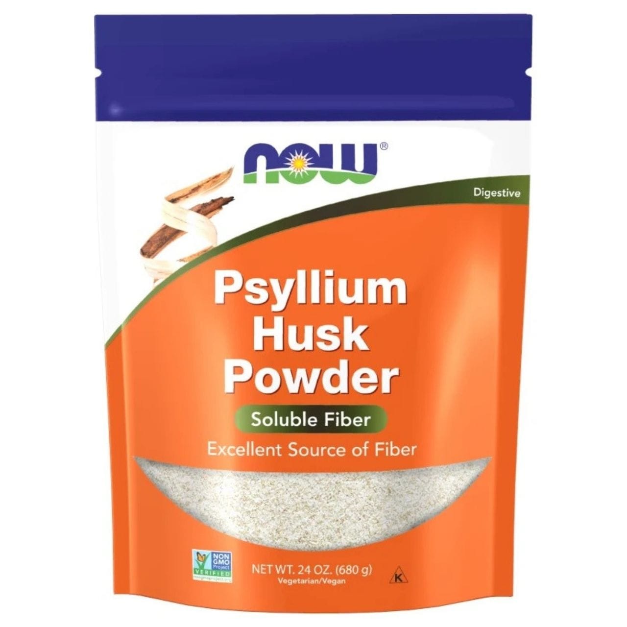 Now Foods Cáscara de psyllium en polvo - 680 g
