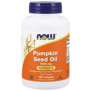 Now Foods Aceite de semillas de calabaza 1000 mg – 100 cápsulas