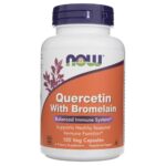 Now Foods Quercetina con bromelina - 120 cápsulas vegetales
