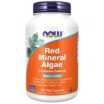 Now Foods Algas Minerales Rojas Aquamin ® - 180 Cápsulas