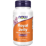 Now Foods Jalea Real 1000 mg - 60 Cápsulas blandas