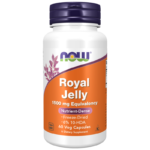 Now Foods Jalea Real 1500 mg - 60 Cápsulas Vegetales