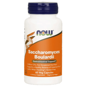 Now Foods Saccharomyces Boulardii - 60 Cápsulas Vegetales