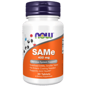 Now Foods SAMe 400 mg - 30 Tabletas