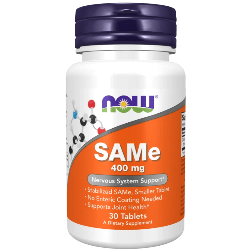 Now Foods SAMe 400 mg - 30 Tabletas
