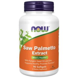 Now Foods Extracto de Saw Palmetto - 90 Cápsulas