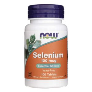 Now Foods Selenio 100 mcg - 100 Tabletas