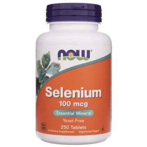 Now Foods Selenio 100 mcg - 250 Tabletas