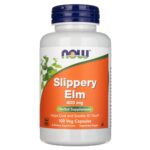 Now Foods Olmo Deslizante 400 mg - 100 Cápsulas Vegetales
