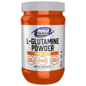 Now Foods Sport L-Glutamina en polvo - 454 g