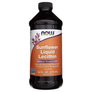 Now Foods Lecitina líquida de girasol - 473 ml