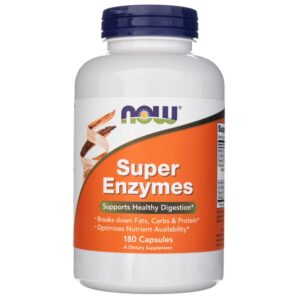 Now Foods Super Enzimas - 180 Cápsulas