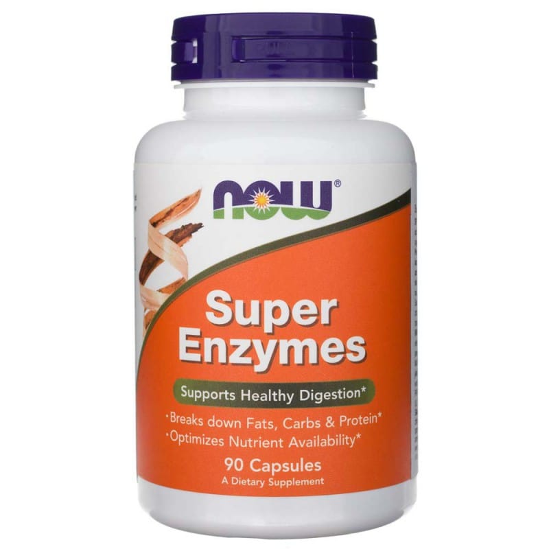 Now Foods Super Enzimas - 90 Cápsulas